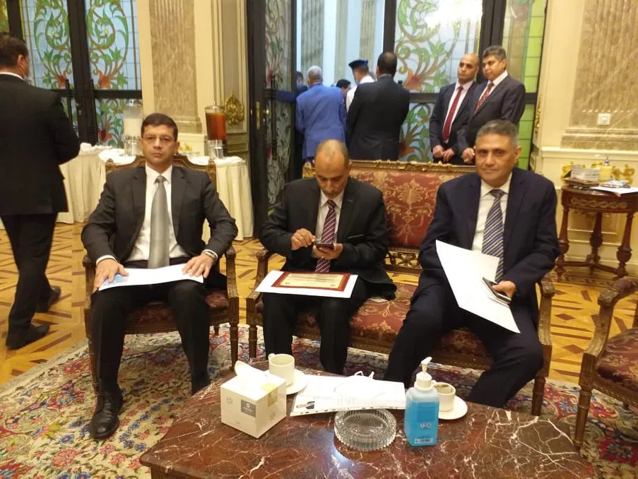 نجاح مجلسي الشيوخ والنواب في أول تنسيق بينهما خلال استقبال الأعضاء الجدد