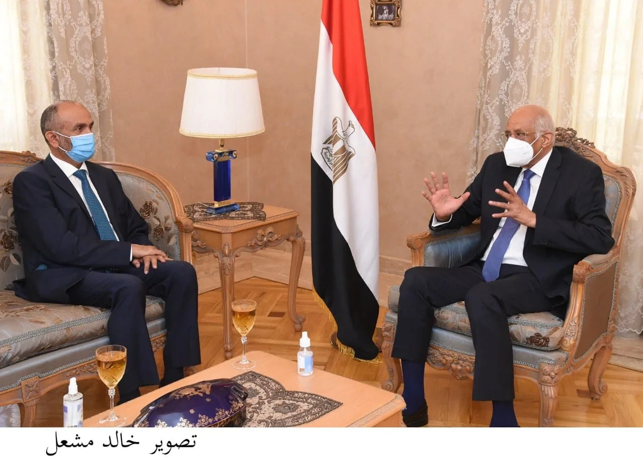 "عبد العال" يستقبل رئيس المجلس العالمي للتسامح والسلام