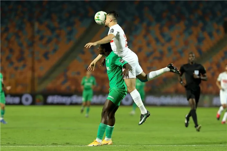 الرجاء المغربي يتقدم على الزمالك بهدف مالانجو