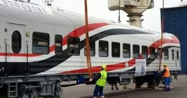 بتكلفة إجمالية 1.065مليار يورو.."مصر" تستقبل الدفعة الثالثة من عربات السكك الحديد "الروسي"