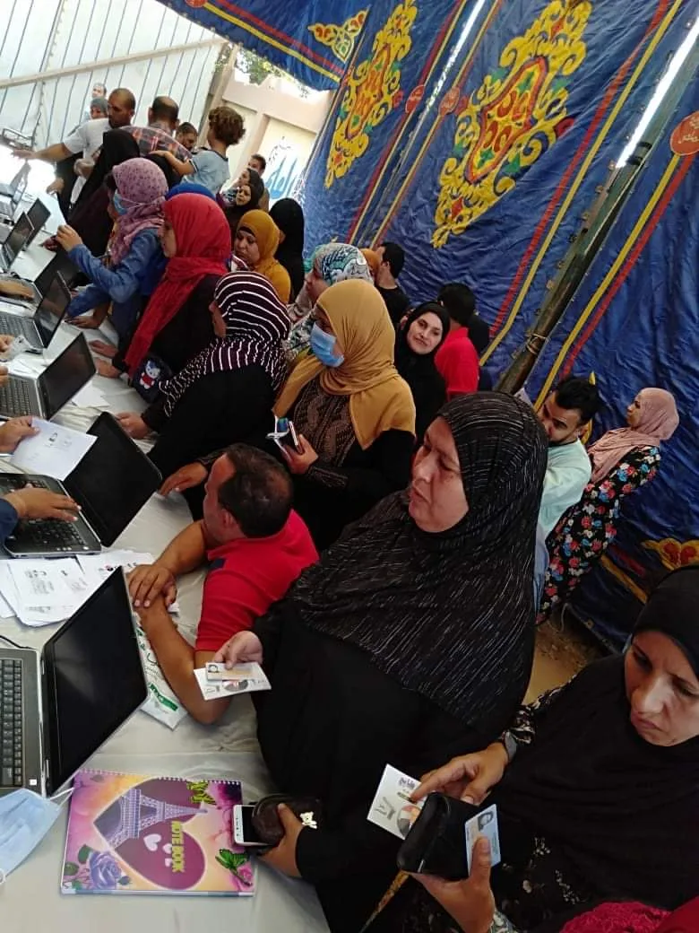حضور قوي للسيدات في لجان كرداسة