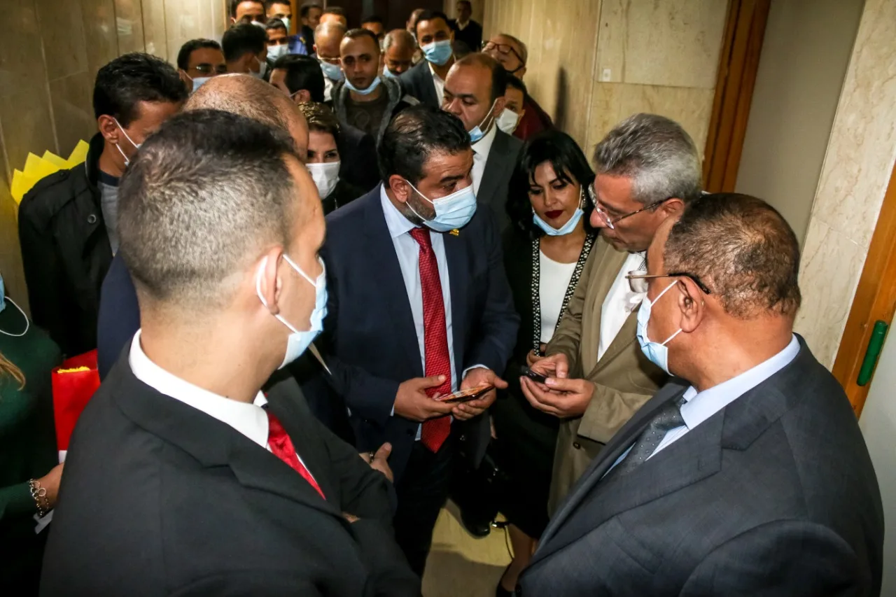 أمانة مستقبل وطن بالجيزة تتفقد مصابي اتوبيس الهرم