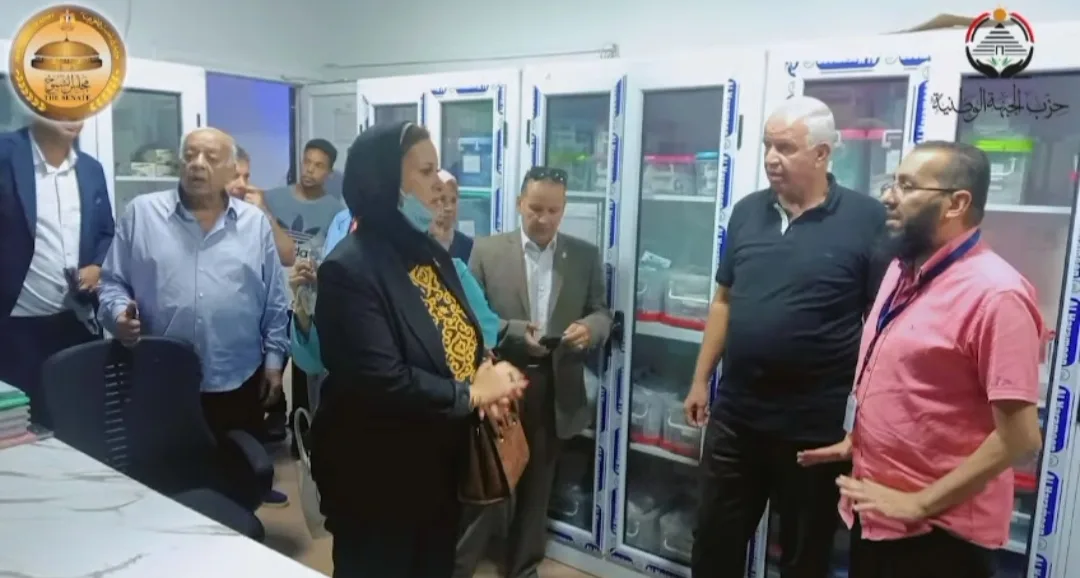 النائبة داليا سعد تجري جولة تفقدية بمستشفى الخير والبركة