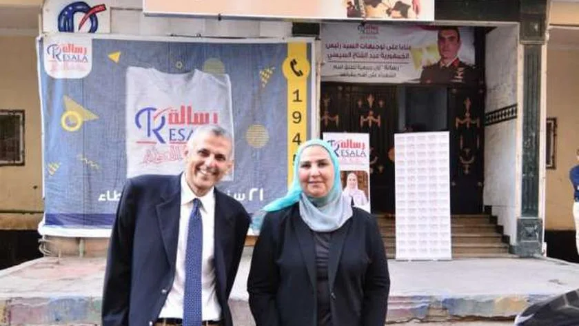 مش هننساك يا منسي..."وزيرة التضامن" تفتتح فرع الشهيد أحمد المنسي بمقر جمعية رسالة الخيرية