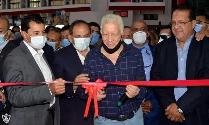 دعي وزير الشباب ورفض مشاركته بقص شريط الإفتتاح .. مرتضي منصور «انا اللى عملت كل حاجة»