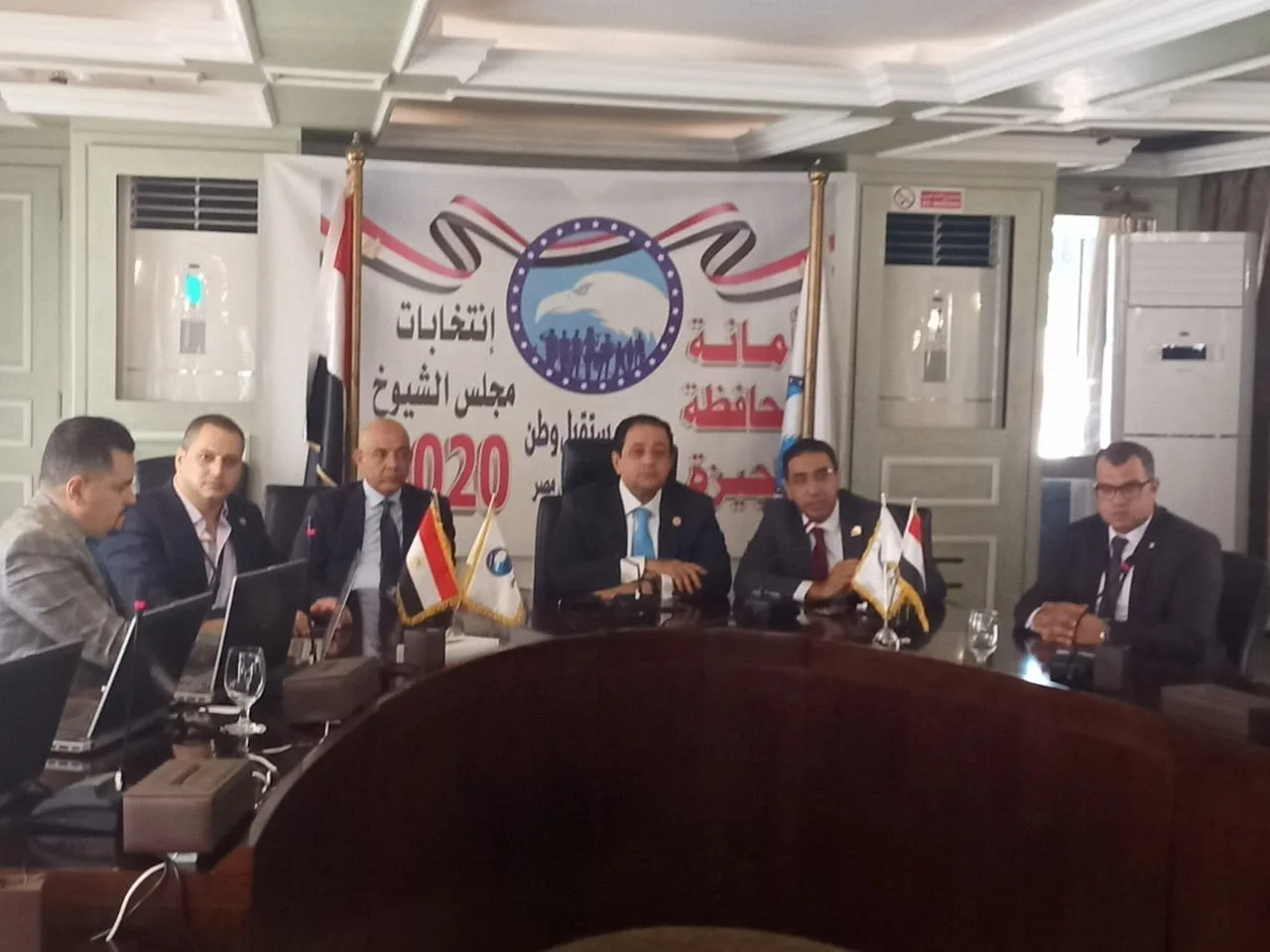 علاء عابد يقود "خلية نحل" مستقبل وطن في الجيزة مع انطلاق انتخابات مجلس الشيوخ (صور)